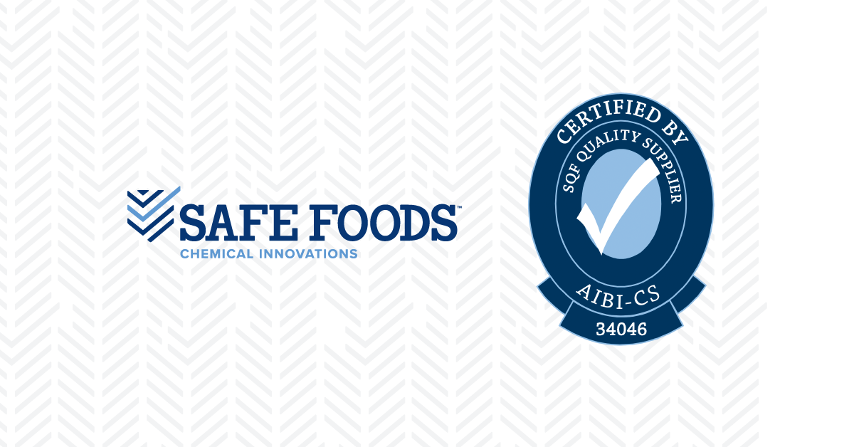 Safe Foods Chemical Innovations Secures Excellent SQF Quality Rating