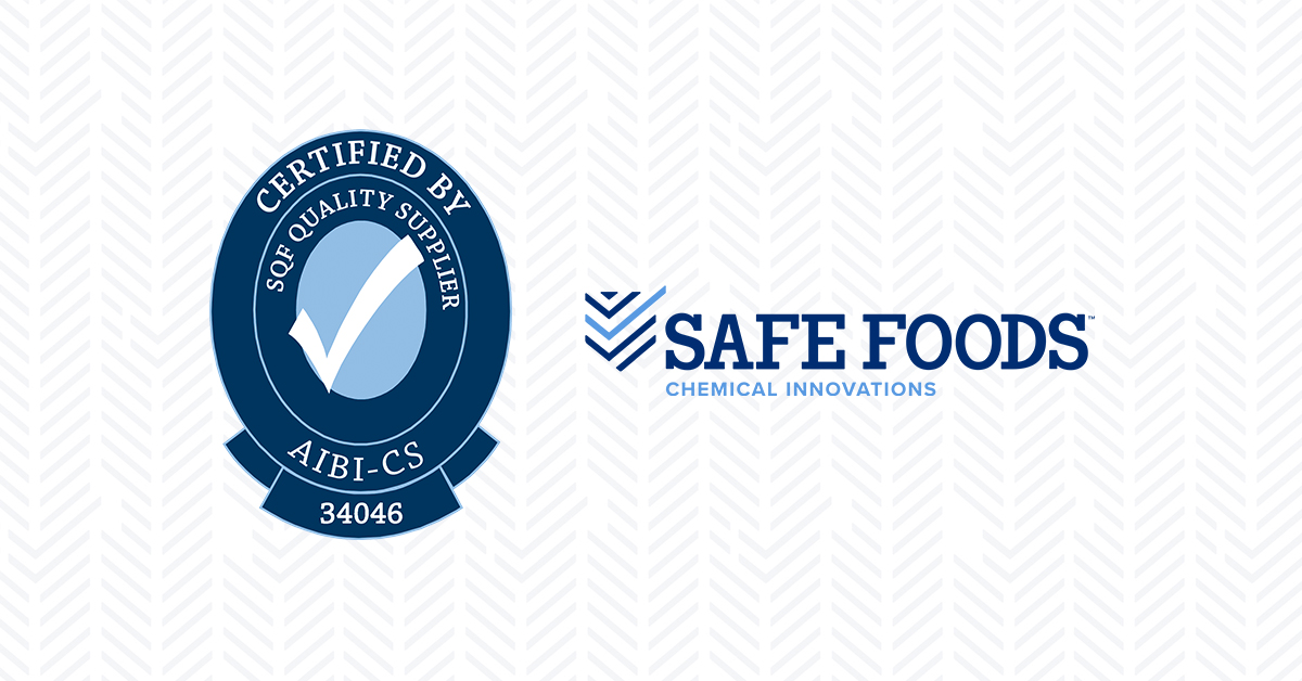 Maintaining Excellence: Safe Foods Chemical Innovations Achieves Ongoing SQF Quality Recognition