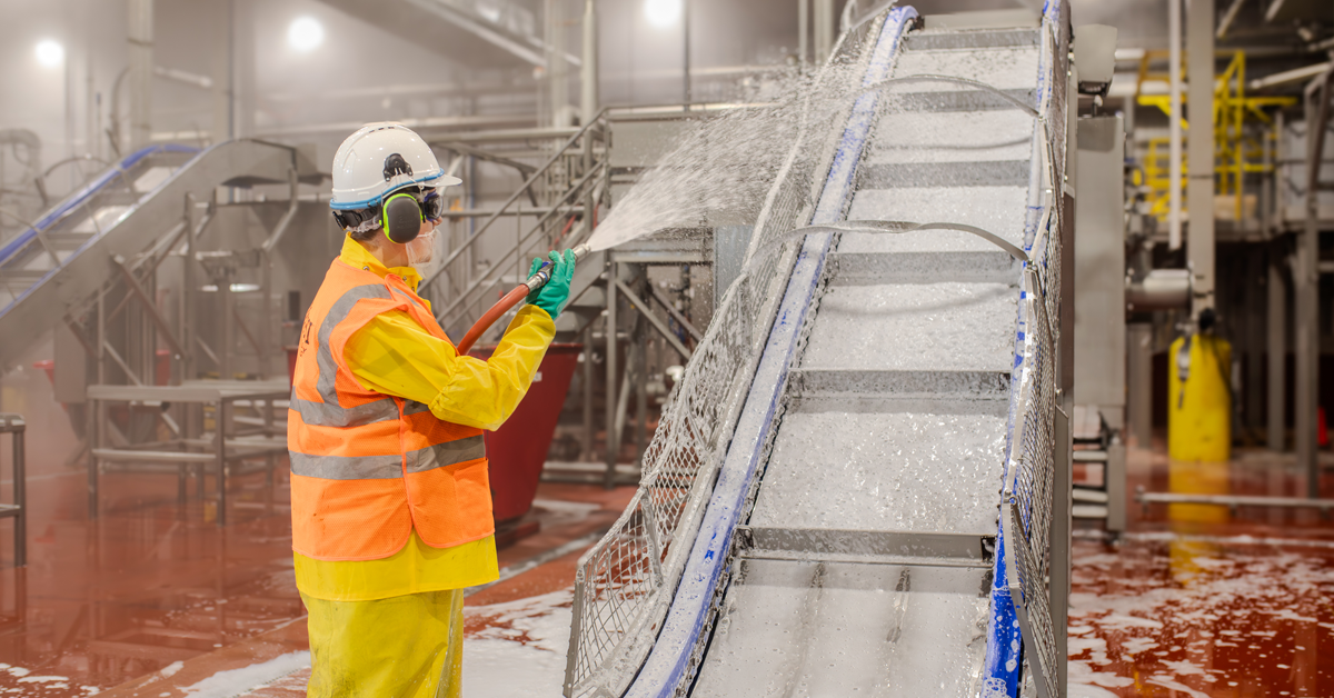 Sanitor Spraying Equipment with Cleaning Solution